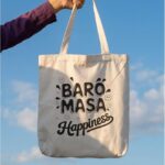 Baro Masa Happiness - Zippered Tote Bag