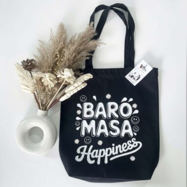 Baro Masa Tote Bag (with Zipper)
