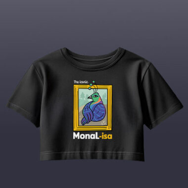 Iconic MonaLisa Crop Top