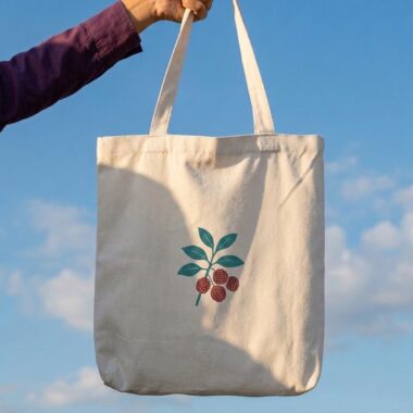 The Kaafal Charm - Zippered Tote Bag