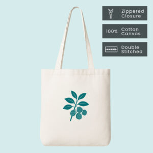 Kaafal Charm - Regular Size Tote Bag (with Zipper)