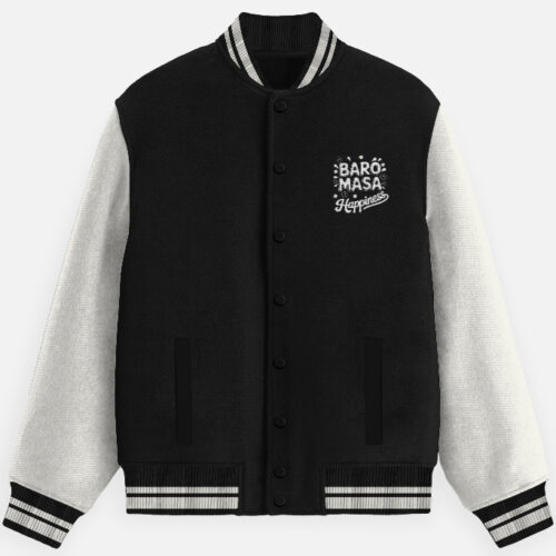 Baro Masa Happiness | Varsity Jacket | Regular-Fit | Unisex