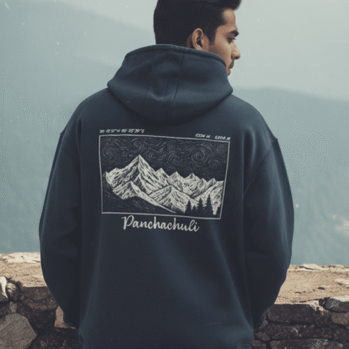 Panchachuli Oversized Hoodie | 400GSM | Unisex