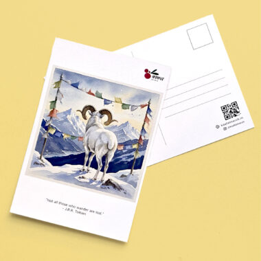 The Himalayan Wanderer Postcard