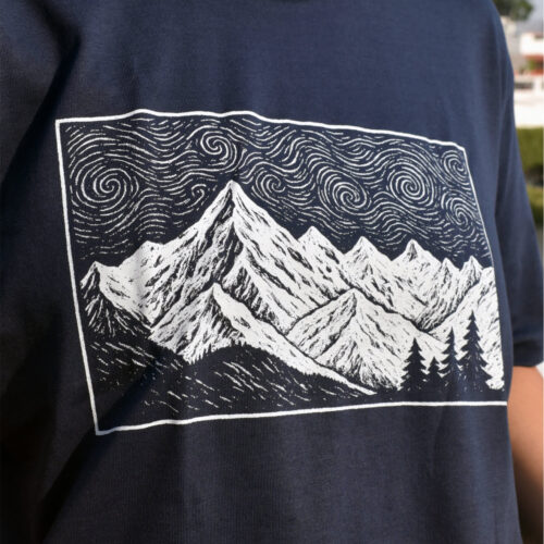 Panchachuli Regular-Fit T-shirt | Classic Round Neck | Unisex