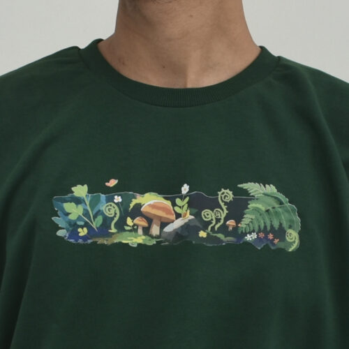 Forest and Ferns Oversized Tee | 260GSM Terry-knit | Unisex