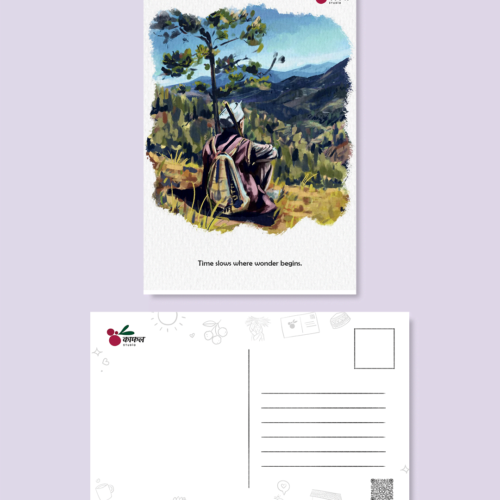 Slow Living Postcard
